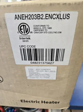 ANEH203B2 LG Electric Heater
