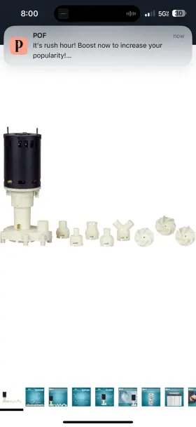 545600 LITTLE GIANT PUMP CO Rim