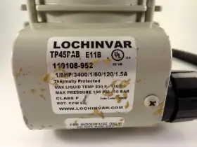 TP45PAB LOCHINVAR Pump Motor Previously #3