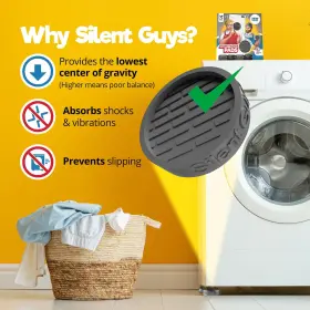 197644384723 MAGILINT Silent Guys Anti Vibration Pads Washing #3