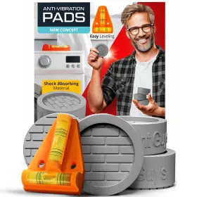 198715341164 MAGILINT Silent Guys Anti Vibration Pads Washing