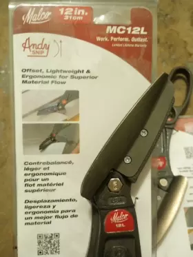 MC12L MALCO PRODUCTS Tools Andy Offset Snips #2