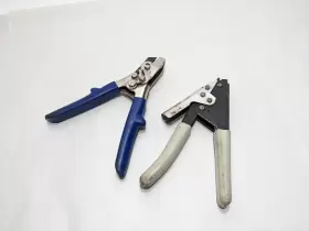 Malco Sheet Metal Notcher Notching Tool And Nylon Cable Tie