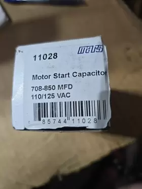 11028 MARS Motor Start Capacitor Mfd Vac
