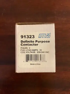 91323 MARS Definite Contactor Coil Ac
