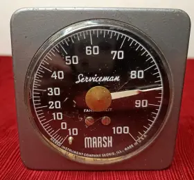 214-001 MARSH Serviceman Refrigeration Service Thermometer