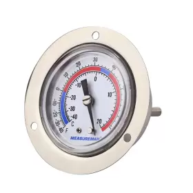 696394928985 MEASUREMAN Vapor Flanged Panel Mount Thermometer #2