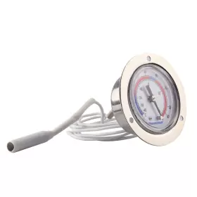 696394928985 MEASUREMAN Vapor Flanged Panel Mount Thermometer #3