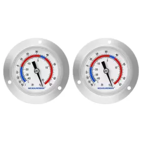 696394928985 MEASUREMAN Vapor Flanged Panel Mount Thermometer