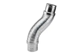 MDWF0403 METAL-FAB Flex Vent Connector Double Wall Lp Natural
