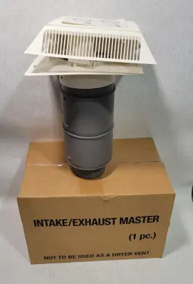 00030807001 MID-AMERICA Master Intake Exhaust Vent