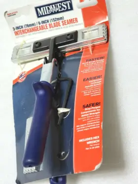 MW-S36 MIDWEST Interchangeable Blade Straight Seamer #3