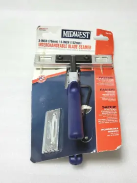 MW-S36 MIDWEST Interchangeable Blade Straight Seamer