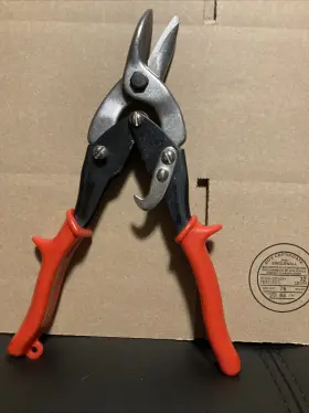 P6716L MIDWEST TOOL CUTLERY CO Nos Left Tin Notch Snip
