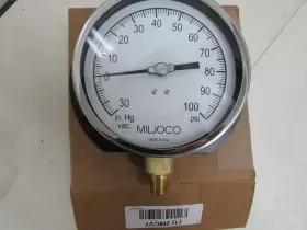 P4509LX-05 MILJOCO Mnpt Glass Water Pressure Gauge