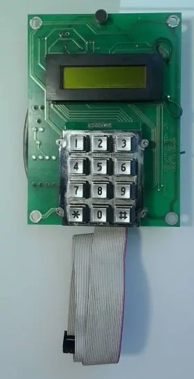 PB-388 MIRCOM Lcd Display Mic Keypad