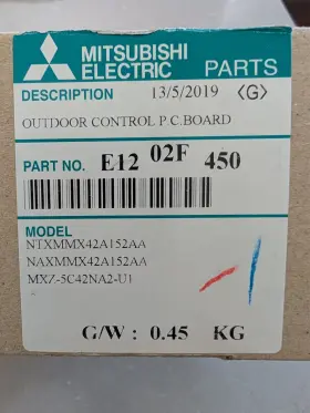E1202F450 MITSUBISHI Control Board Mini Split