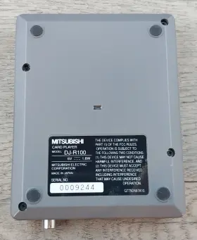 DJ-R100 MITSUBISHI ELECTRIC Card Player Unit Camera Cf #3