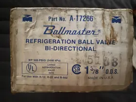 A-17266 MUELLER Ballmaster Refrigeration Directional Ball