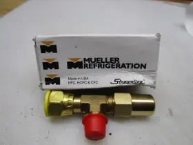 A17474 MUELLER Receiver Angle Valve Swivel Nut Crimp