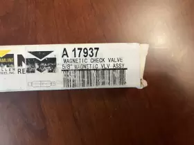 A17937 MUELLER INDUSTRIES Streamline Magnetic Check Valve Vlv #3
