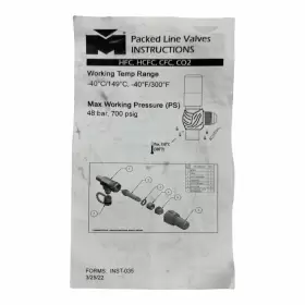 B35162 MUELLER REFRIDGERATION Refrigeration Packed Line Angle #3
