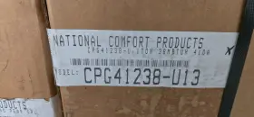 CPG41238-U13 NATIONAL COMFORT PRODUCTS Hvac Refrigeration