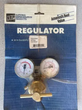 NEA25MA NATIONAL Refrigeration Dual Gauge Acetylene Tank