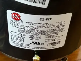 1467 NIDEC Ez Condenser Fan Motor Rpm #2