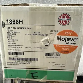 1868H NIDEC Condenser Motor Hvac Fan
