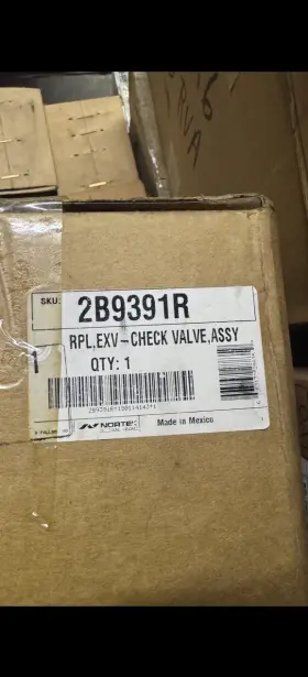 2B9391R NORDYNE Nortek Exv Check Valve