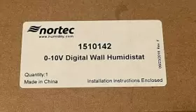 1510142 NORTEC HUMIDITY Sp Humidistat Vdc Wall Mount #3