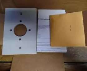 732900000 NOVAR Fts Bpl Futura Adapter Plate