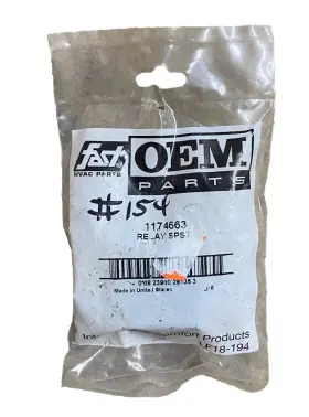 1174663 OEM PARTS Relay Spst