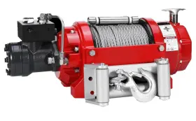 PT1236 PACIFIC TUNDRA Hydraulic Winch Tons Steel Cable Manual