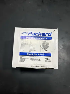 65119 PACKARD Unit Bearing Motor Refrigeration Cw Volts