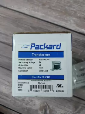 DF42440-24 PACKARD Hvac Transformer Boiler Furnace