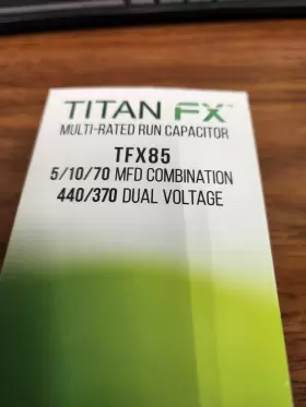 TFX85 PACKARD Capacitor Mfd Dual Voltage Titan #2