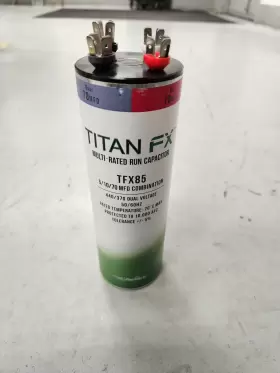 TFX85 PACKARD Capacitor Mfd Dual Voltage Titan