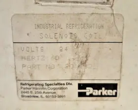 201462 PARKER Solenoid Coil Refrigeration Box