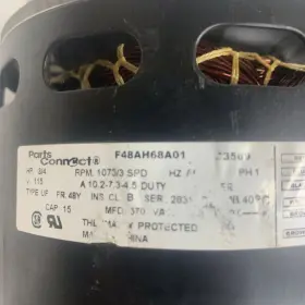 F48AH68A01 PARTS CONNECT Furnace Blower Motor #2
