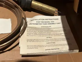 1372-10 PETROMETER CORPORATION Copper Tube Tank Unit #3