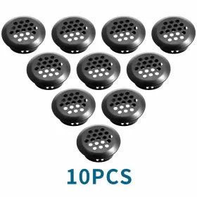 772324603198 PHITUODA Soffit Air Vents Round Mesh Hole #2