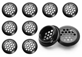 772324603198 PHITUODA Soffit Air Vents Round Mesh Hole