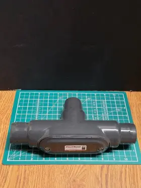 PRTB47 PLASTI-BOND REDHOT Tb Conduit Body Oal