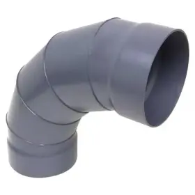 PVCEC08 PLASTIC SUPPLY Elbow Duct Pvc