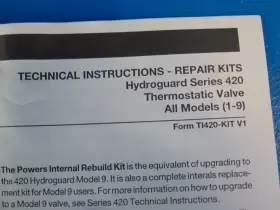 65-115F POWERS CONTROL Hydroguard Motor Kit #3