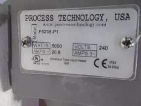 IH2958 PROCESS TECHNOLOGY Steel Immersion Heater #2