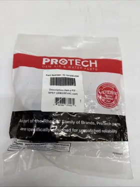 42-101208-02K PROTECH Relay Spst Coil Control