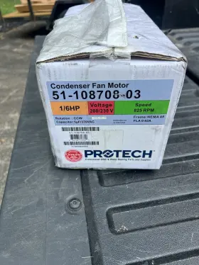 51-108708-03 PROTECH Rhp Drive Motor